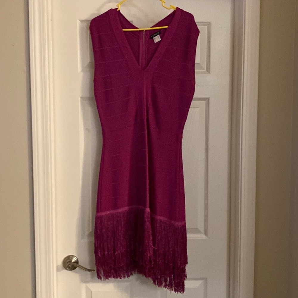 Bandage Fringe Dress